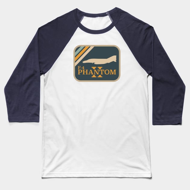 F-4 Phantom II Patch Baseball T-Shirt by TCP